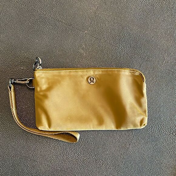 lululemon athletica Handbags - Lululemon Now and Always Zipper Pouch Carmel one size